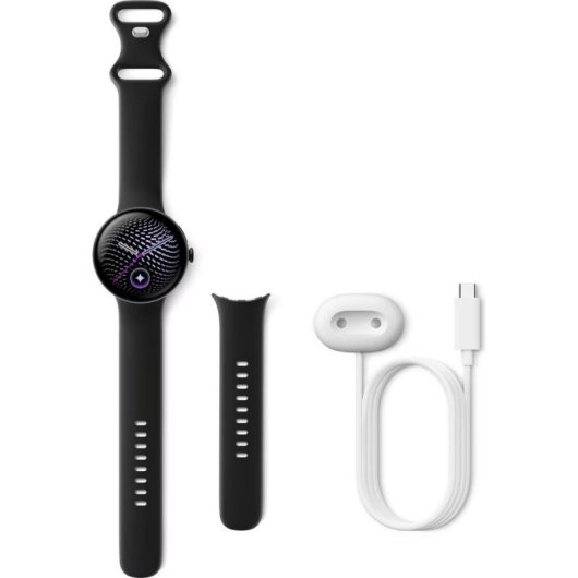 Google Pixel Watch 5 Bluetooth GPS NFC 45mm Negro Correa S/M