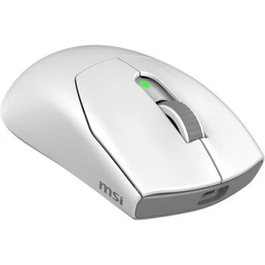 Ratón MSI Forge GM340 W RF Wireless 16000 DPI Bianco Dpi Regolabile