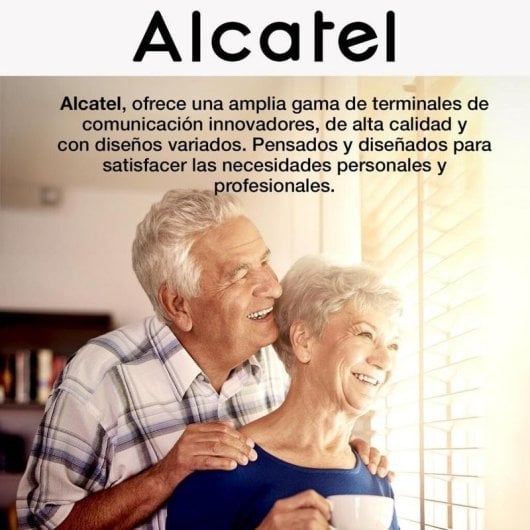 Teléfono Analógico de Sobremesa Alcatel TMAX 10 Blanco