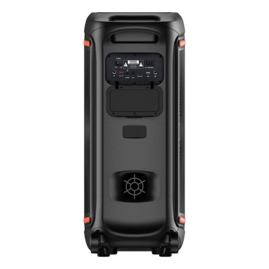 Colunas Denver Portáteis Party 200W Bluetooth LED Multicolorido