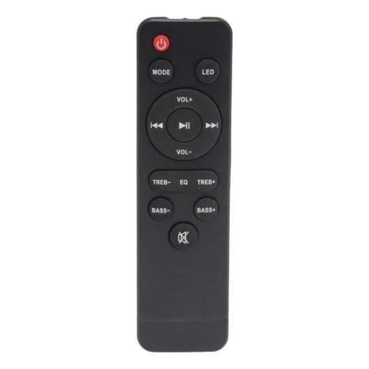 Colunas Denver Portáteis Party 200W Bluetooth LED Multicolorido