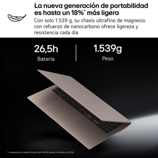 Portatile LG gram Pro 17Z90UB-H.AU96BN 17" Intel Core Ultra X9 388H 32GB 512GB SSD Intel Arc B390 Windows 11