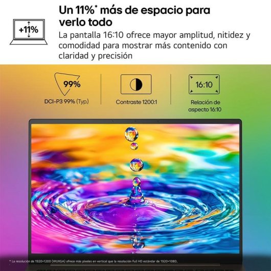 Portatile LG gram Pro 17Z90UB-H.AU96BN 17" Intel Core Ultra X9 388H 32GB 512GB SSD Intel Arc B390 Windows 11
