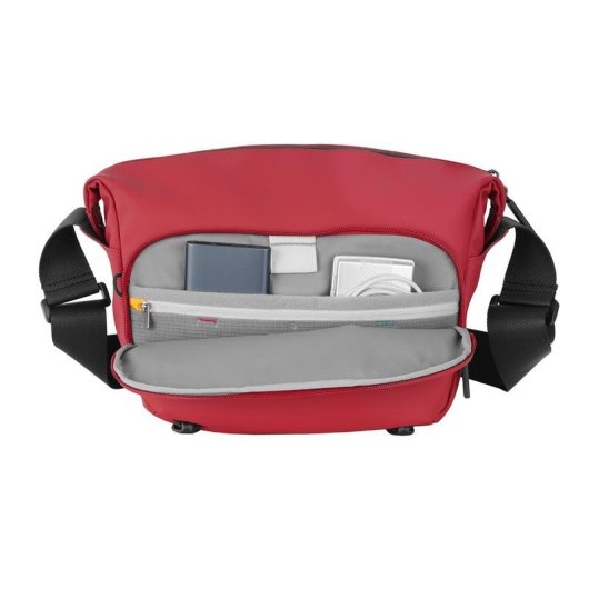 Bolsa de hombro Vanguard Veo Lite S7L RD Roja para cámaras y accesorios