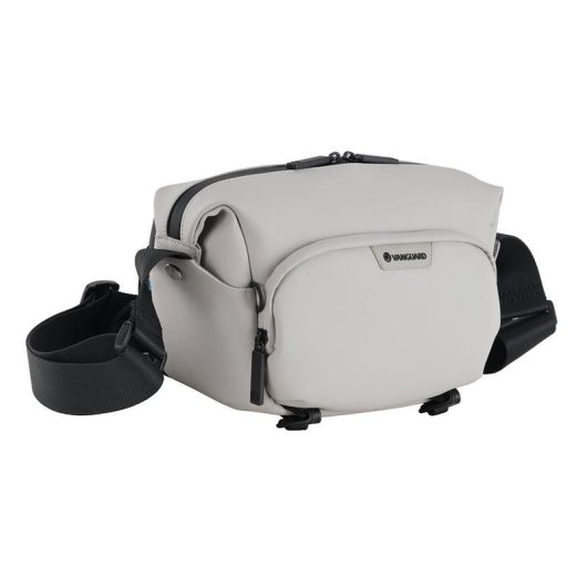 Bolsa de hombro Vanguard Veo Lite S4L CM compartimento tablet y protección RFID crema