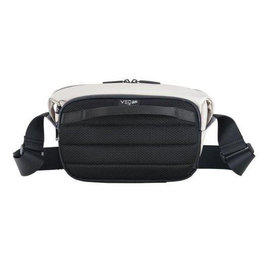 Bolsa de hombro Vanguard Veo Lite S4L CM compartimento tablet y protección RFID crema
