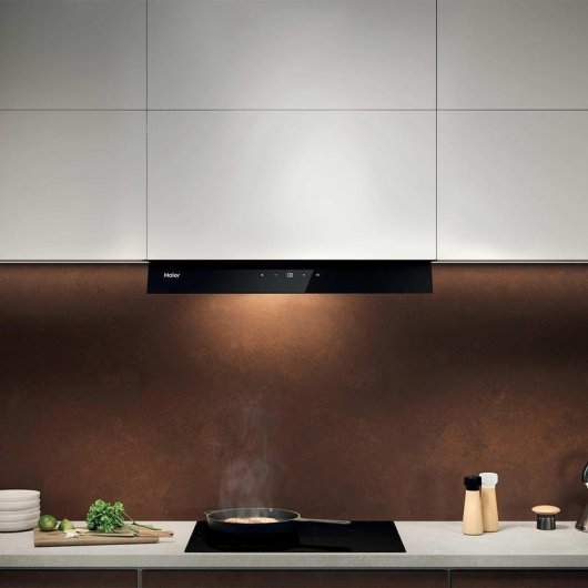 Campana extractora Haier I-Design HAPY9CBS4BGVOC Conducción 60cm con sensor VOC