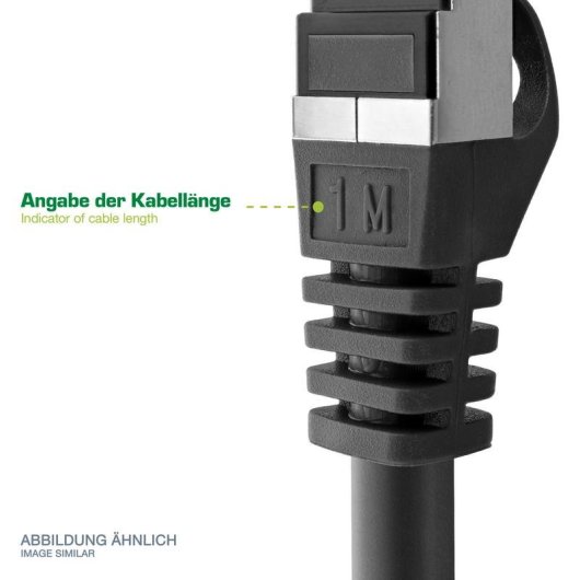 Cavo di rete CAT6a InLine 71901W Slim 1 m RJ45 bianco