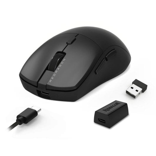 Ratón Redragon SPARDA M919-ULT Gaming Inalámbrico 45000 DPI Negro 5 Botones