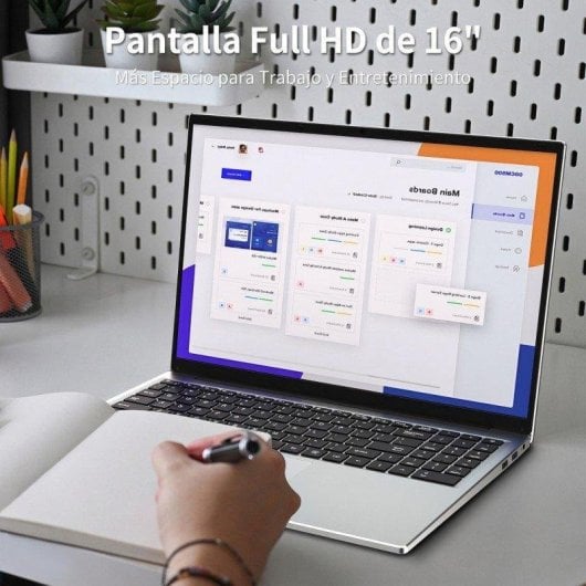 Portátil Rolipo T161N 16" Intel Core i3-1000NG4 16GB 1TB SSD Iris Plus Graphics Windows 11 Pro