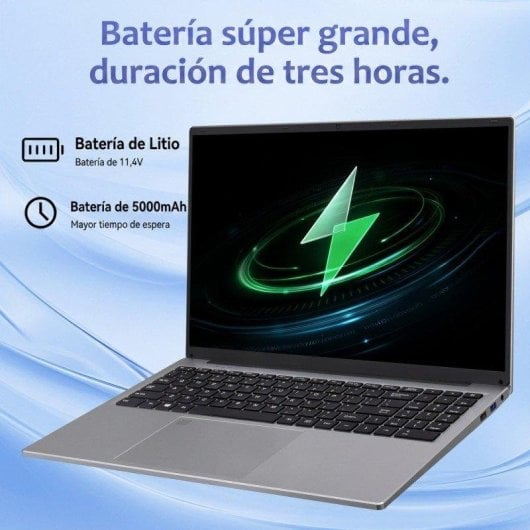 Portátil Rolipo T161N 16" Intel Core i3-1000NG4 16GB 1TB SSD Iris Plus Graphics Windows 11 Pro