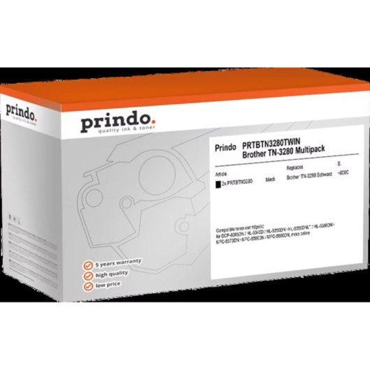 Toner Prindo Classic Multipack 2x Brother Preto