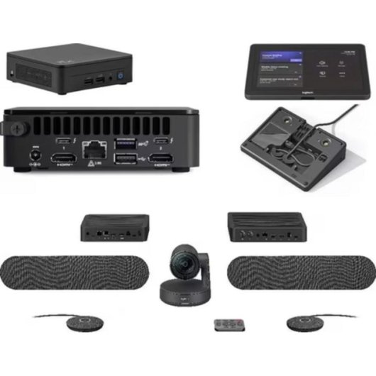 Dispositivo di conferenza Logitech Tap 10.1 ottimizzato per Teams
