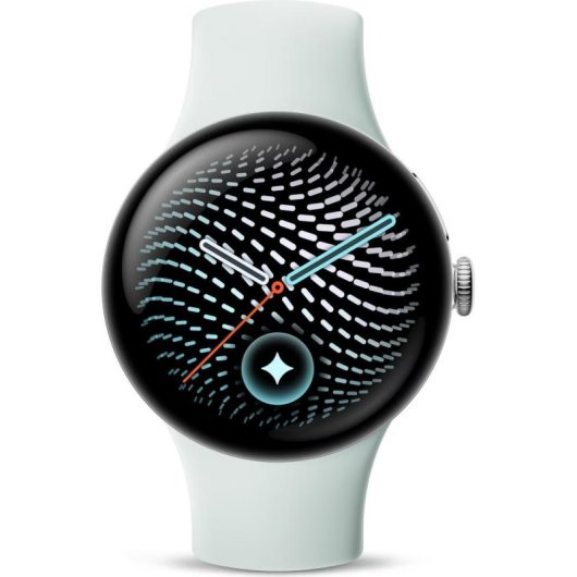 Google Pixel Watch 5 eSIM Bluetooth GPS 41mm Plata Correa Gris S/L