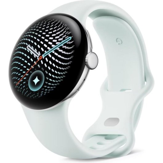 Google Pixel Watch 5 eSIM Bluetooth GPS 41mm Plata Correa Gris S/L