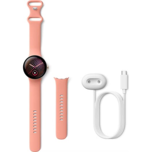 Google Pixel Watch 5 eSIM Bluetooth 4G 41mm Oro Correa Naranja S/L