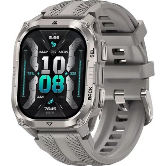 Kospet Pulse2 Silver Bluetooth GPS AMOLED 1,69'' Prateado Tamanho Único