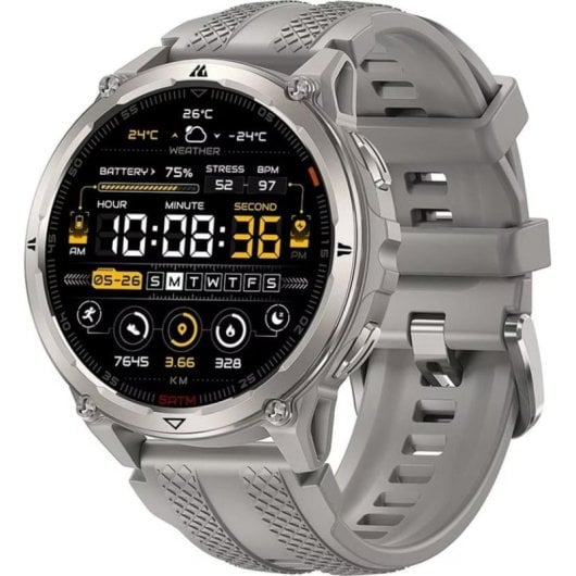 Kospet Orb2 Silver Bluetooth GPS AMOLED 10,8mm Plata Correa única
