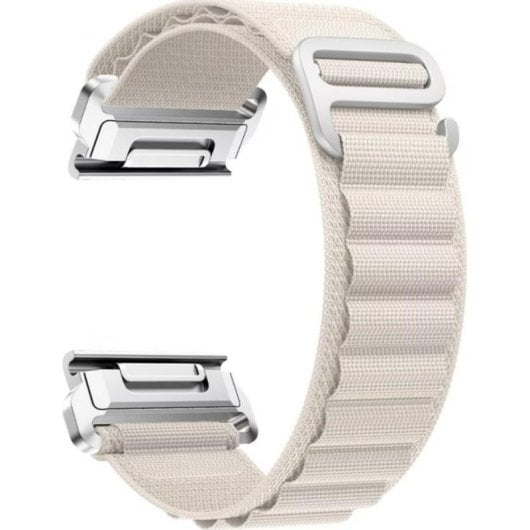 Pulsera deportiva Beline High Mountain Loop Nylon 22 mm Garmin Beige