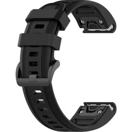 Cinturino orologio Beline Strap Watch 1 silicone nero 26 mm Garmin