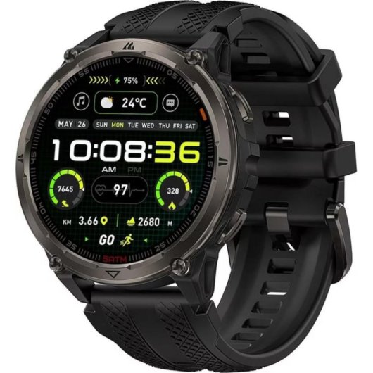 Kospet Orb2 Bluetooth GPS 1,39'' AMOLED Preto Tamanho Único