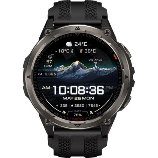 Kospet Orb2 Bluetooth GPS 1,39'' AMOLED Preto Tamanho Único