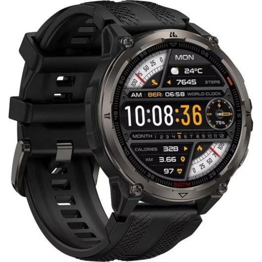 Kospet Orb2 Bluetooth GPS 1,39'' AMOLED Preto Tamanho Único