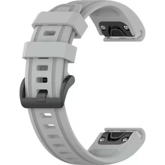 Cinturino orologio Beline grigio 20 mm per Garmin Fenix 5S/6S/7S Instinct 2S