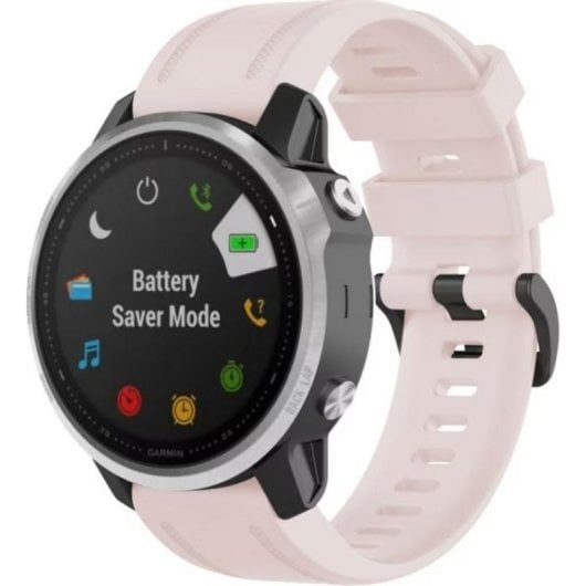 Cinturino orologio Beline Watch 2 silicone rosa 20 mm Garmin