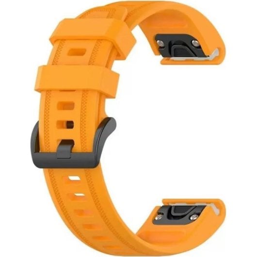 Cinturino orologio Beline Watch 2 20 mm silicone arancione Garmin