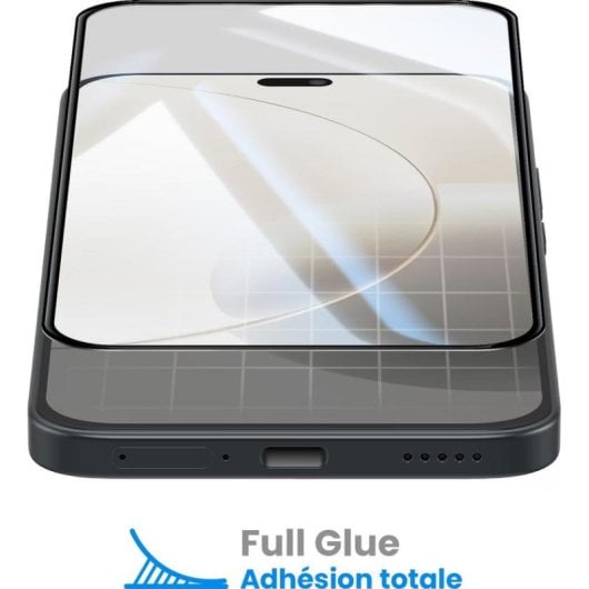 Protector pantalla Avizar Honor 200 Lite/400 Lite Vidrio Templado Negro Full Glue