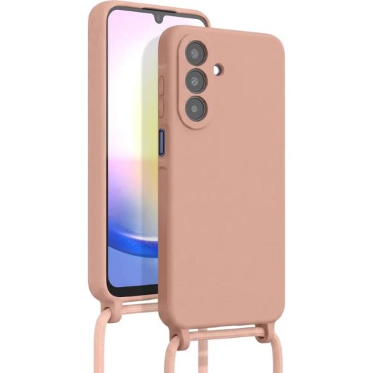 Funda para móvil Avizar Silicona flexible con banda ajustable para Samsung Galaxy A25 5G