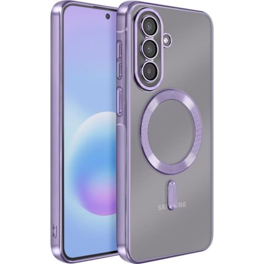 Funda para móvil Avizar Backcover Silicona Violeta MagSafe para Samsung Galaxy A57