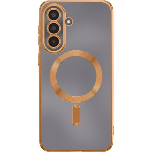 Funda para móvil Avizar Backcover Silicona Oro Transparente MagSafe para Samsung Galaxy A57
