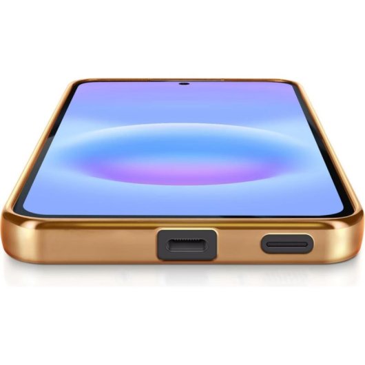 Funda para móvil Avizar Backcover Silicona Oro Transparente MagSafe para Samsung Galaxy A57