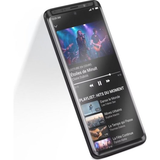 Protector de pantalla Avizar para Samsung Galaxy S9 Anti-huellas Filtro luz azul