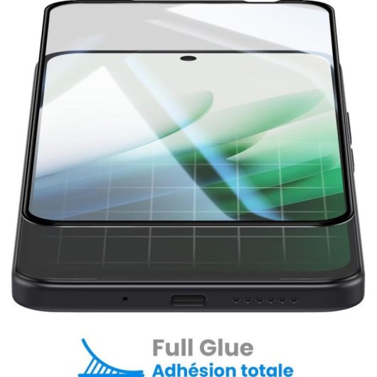 Protector de pantalla Avizar Xiaomi Redmi 15 cristal templado negro 3D anti-huellas