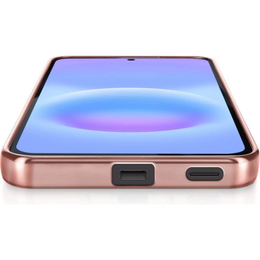 Funda para móvil Avizar Backcover Silicona Rosa Transparente MagSafe para Samsung Galaxy A57