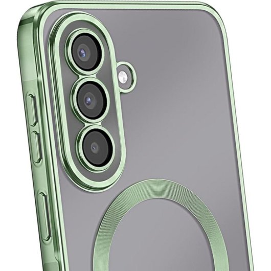 Funda para móvil Avizar Backcover Silicona Verde MagSafe para Samsung Galaxy A57