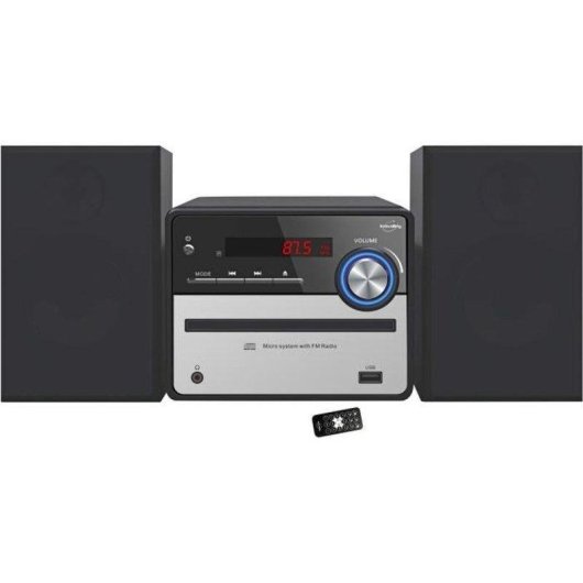 Micro Sistema Inovalley CH37-BTH 50W RMS Bluetooth 5.0 CD FM USB AUX Preto