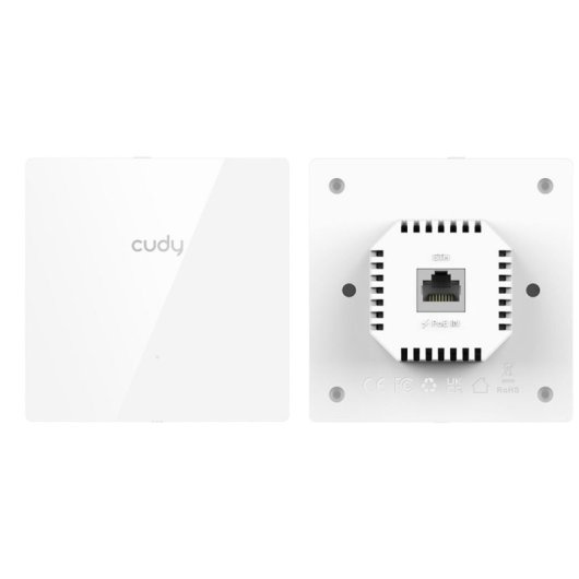 Punto de Acceso Cudy AP1300E WALL WiFi Dual Band 1167 Mbit/s PoE