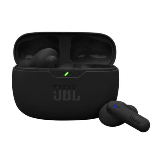 Auriculares JBL Vibe Beam 2 inalámbricos Bluetooth con Cancelación de Ruido y protección IP54 Negro