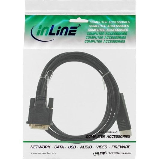 Adaptateur video InLine 17112 DVI-D DisplayPort 2 m