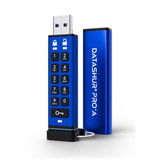 Pen USB iStorage datAshur PRO+A 32 GB seguro e resistente