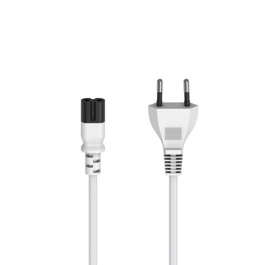 Cable de alimentación C7 Hama 1,5 m Blanco