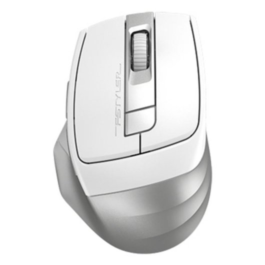 Ratón A4Tech Fstyler FB35CS RF Wireless Bluetooth 2000 DPI Grigio Bianco 6 Pulsanti