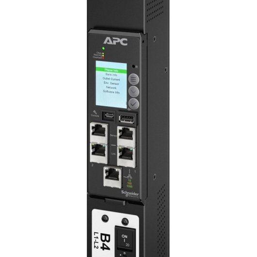 Steckdosenleiste APC NetShelter Rack PDU Advanced 42 Steckplätze dreiphasig