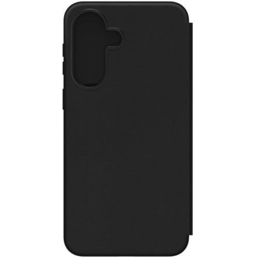 Funda para móvil Samsung Libro TPU y PU Negra con bolsillo para tarjetas para Galaxy A57 5G