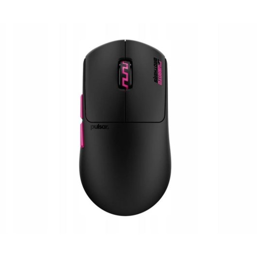 Ratón Pulsar Susanto-X Medium RF Wireless USB Type-C 32000 DPI Negro Rosa