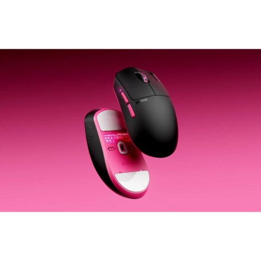 Ratón Pulsar Susanto-X Medium RF Wireless USB Type-C 32000 DPI Negro Rosa